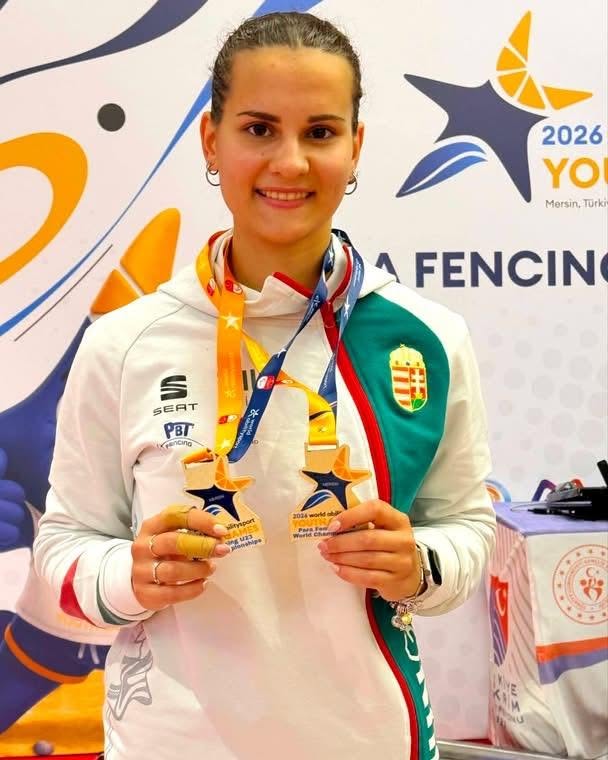 Nádasdy Anna két fegyvernemben is világbajnoki címet szerzett - fotó 1