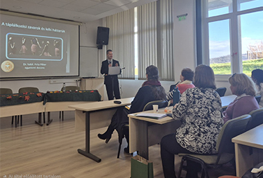 Fritz Péter előadása Marosvásárhelyen – új tudományos együttműködések a láthatáron - fotó