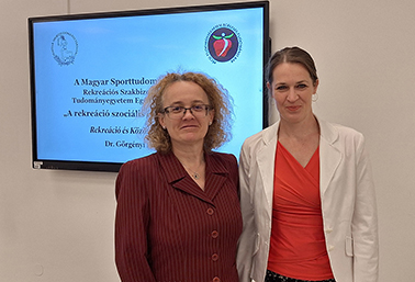 A rekreáció szociális és mentális hatásai című sportszakmai konferencia - fotó